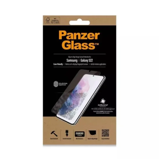 Screen Protector Samsung S22 Panzerglass - Black